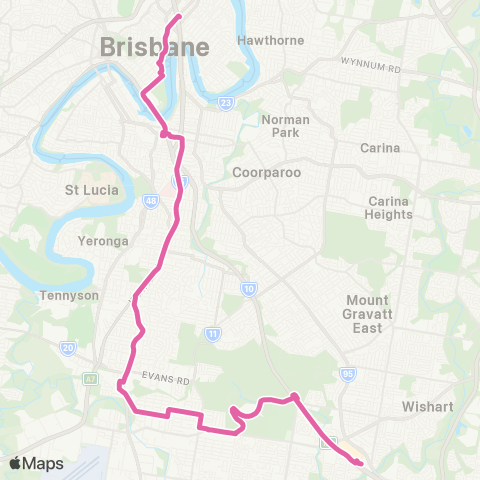 TransLink Garden City - City / Val via Salisbury map