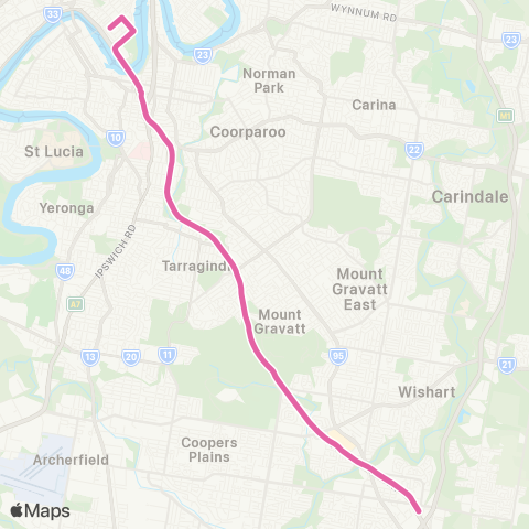 TransLink Eight Mile Plains - City Rocket map