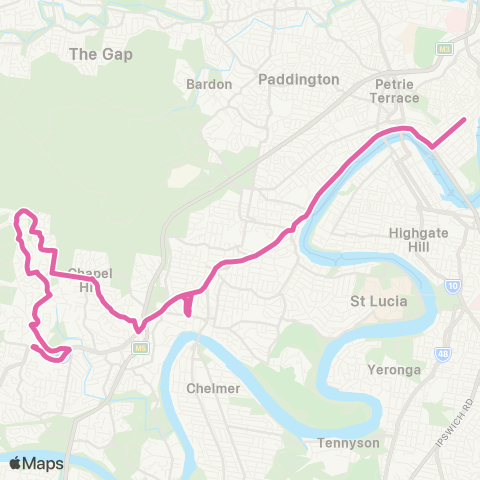 TransLink Chapel Hill - City Express map