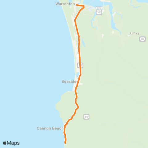 SETD Pacific Connector map