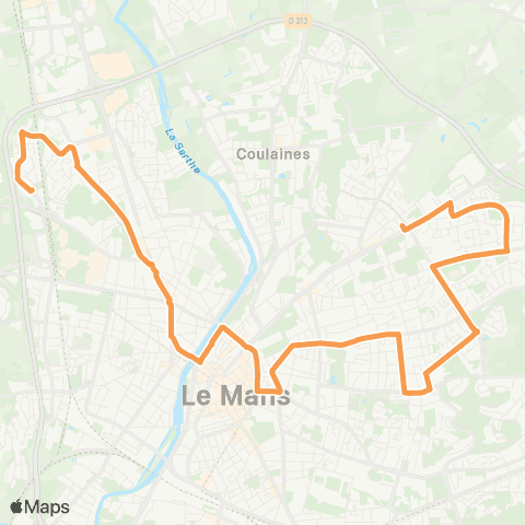 SETRAM Le Cadran / Myosotis - Zamenhof map