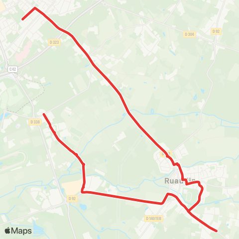 SETRAM Les Landes - Collège Les Sources map