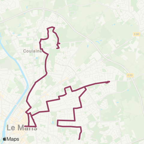 SETRAM Malpalu - EHPAD map