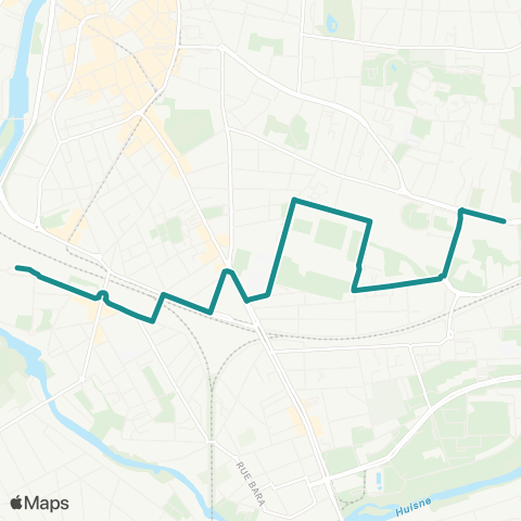 SETRAM Gare Sud - Sécurité Sociale map