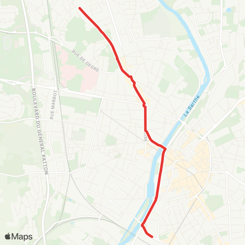 SETRAM Gare Routière - Ste-Catherine map