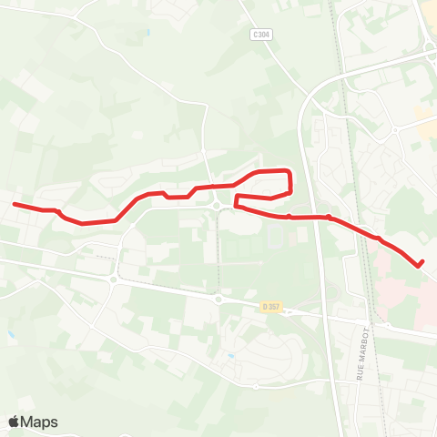 SETRAM Foresterie - Collège Épine map