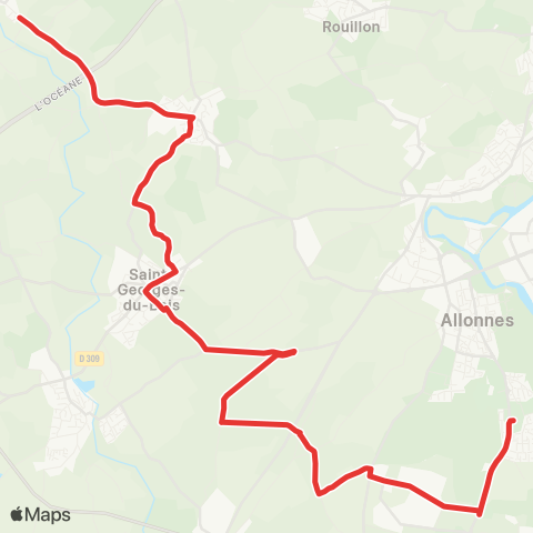 SETRAM Église Fay - Lycée Malraux map