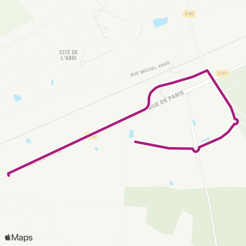 SETRAM Résa+ Monne map