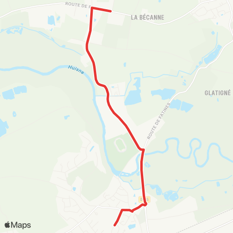 SETRAM La Pointe Fatines - Col. Wilbur Wright map