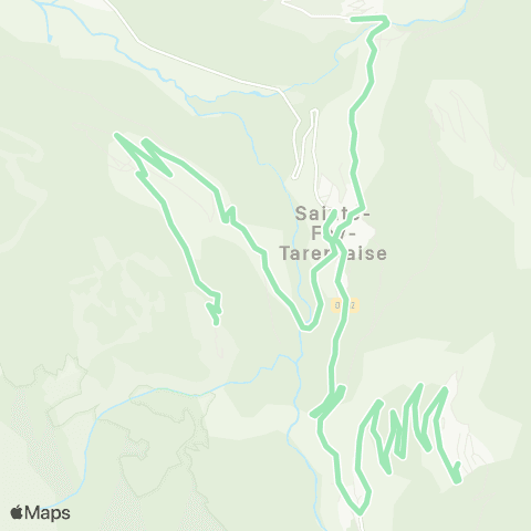 Navette de Sainte-Foy-Tarentaise Navette Sainte-Foy-Tarentaise map