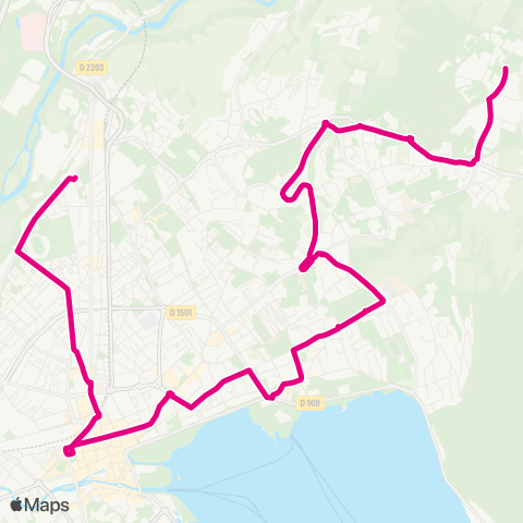 Sibra Piscine Patinoire / Glaisins map