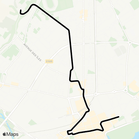 Sibra Ligne Spéciale map