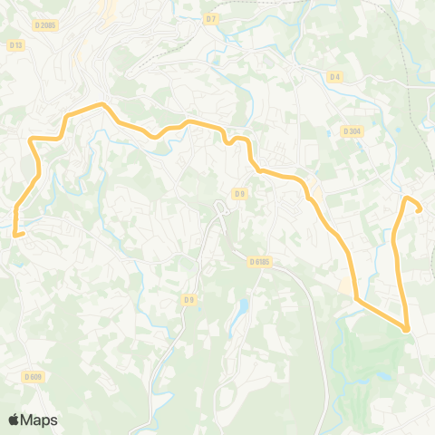 Sillages Pl. Frédéric Mistral - Les Marronniers Bas - La Paoûte - J.Cumero Le Plan map