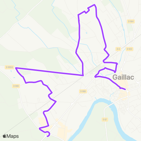 Sillonne - Gaillac Flouriès - Roumagnac map