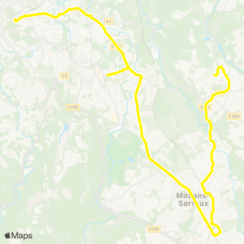 Sillages - Réseau scolaire Plascassier - Collège Les Jasmins - Grasse SNCF map