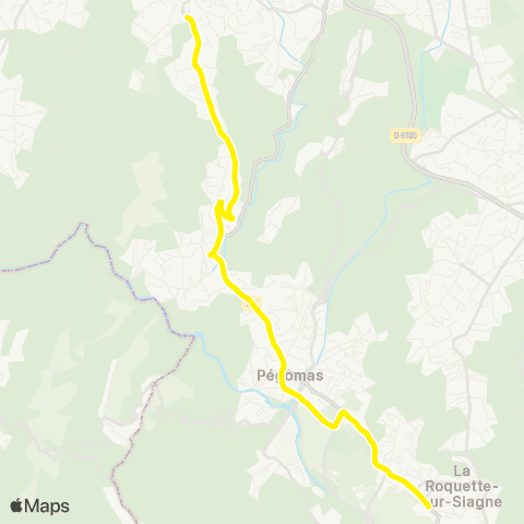 Sillages - Réseau scolaire Dandon - Pégomas Ctre - Auribeau Village - Collège Canteperdrix - Ecole du Bayle map