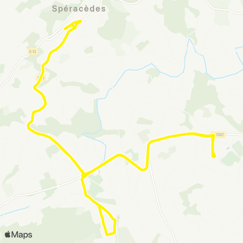 Sillages - Réseau scolaire Mairie de Spéracèdes - Chemin du Flaquier - Collège Paul Arène map