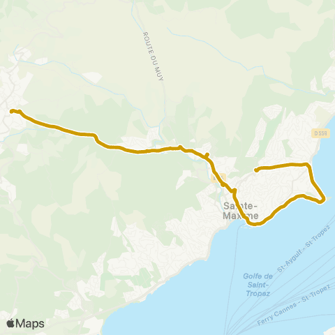Simplibus Louis Blanc - Rond-point du Débarquement map
