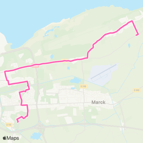 SITAC Palominos / Z.I des Dunes / C.Cial Mivoix / Hôp. map