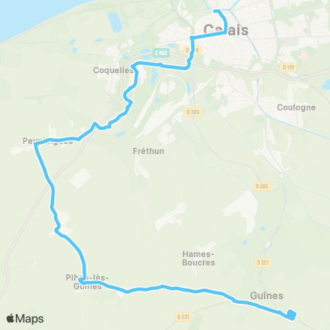 SITAC Théâtre / Cité Europe / Peuplingues / Bonningues / Pihen / Pl. des Poilus map