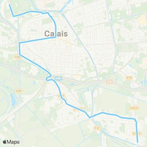 SITAC - Lignes scolaires Lycée Coubertin map