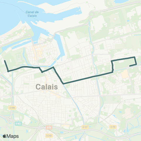 SITAC - Lignes scolaires HQE map
