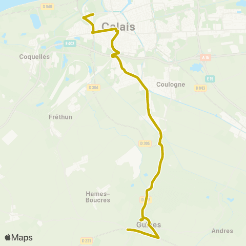 SITAC - Lignes scolaires La Bien assise map