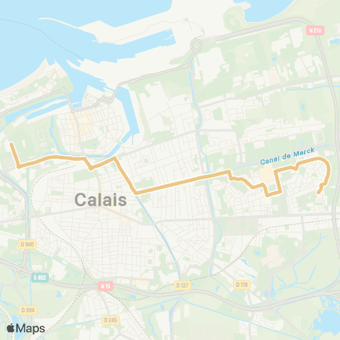 SITAC - Lignes scolaires  map