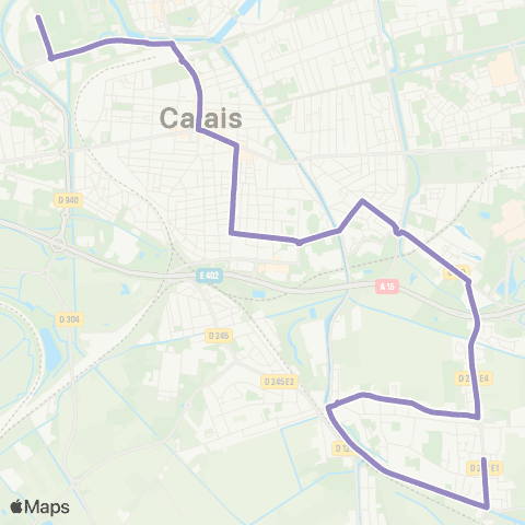 SITAC - Lignes scolaires  map
