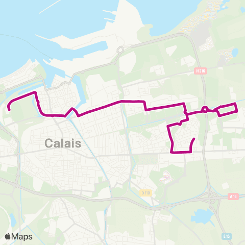 SITAC - Lignes scolaires  map