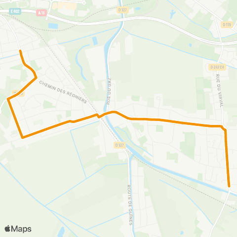 SITAC - Lignes scolaires Collège Jean Monnet map