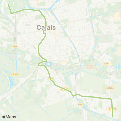 SITAC - Lignes scolaires Clipet map