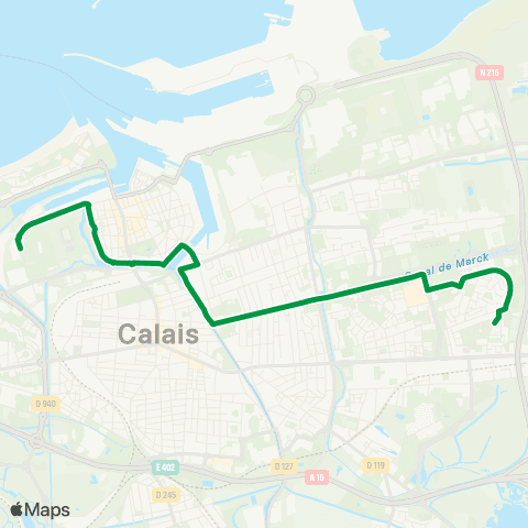 SITAC - Lignes scolaires  map