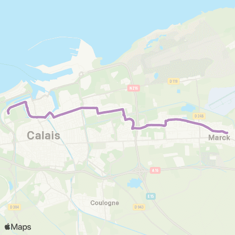 SITAC - Lignes scolaires  map