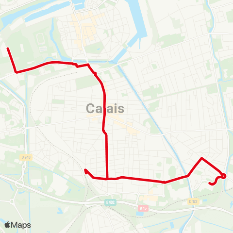 SITAC - Lignes scolaires  map