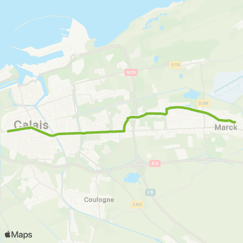 SITAC - Lignes scolaires  map