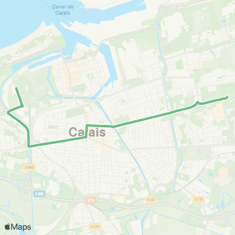 SITAC - Lignes scolaires  map