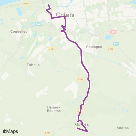 SITAC - Lignes scolaires Lycée Coubertin map