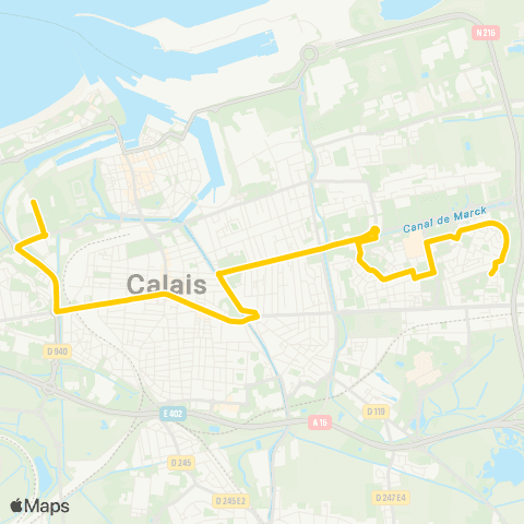 SITAC - Lignes scolaires Lycée Coubertin map