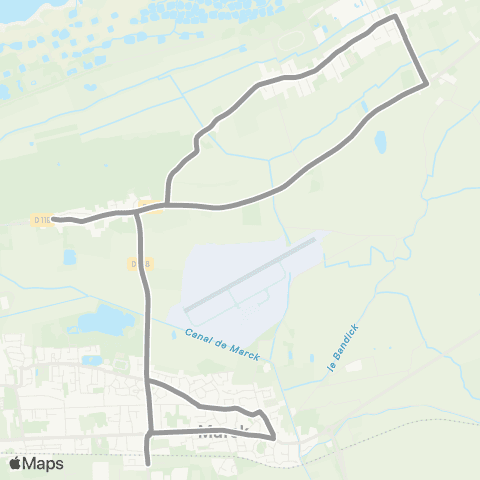 SITAC Fort vert / Palominos / Mairie de Marck map