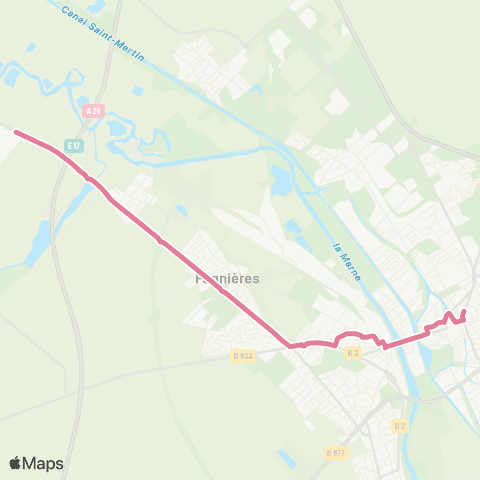 SITAC Tissier ⇔ ZA de Matougues map
