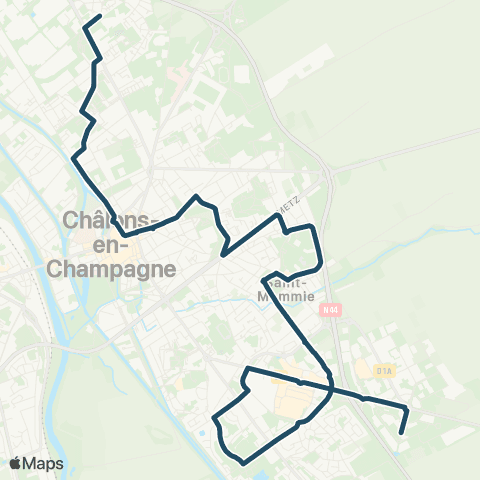 SITAC Scolaire Cit1 map