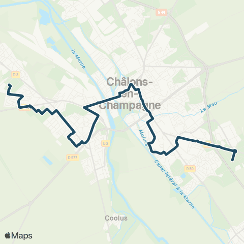 SITAC Scolaire Cite map