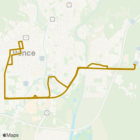 SITRAS Ponce Sabanetas map