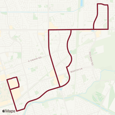 San Joaquin RTD MTS-Hammertown-Lorriane map
