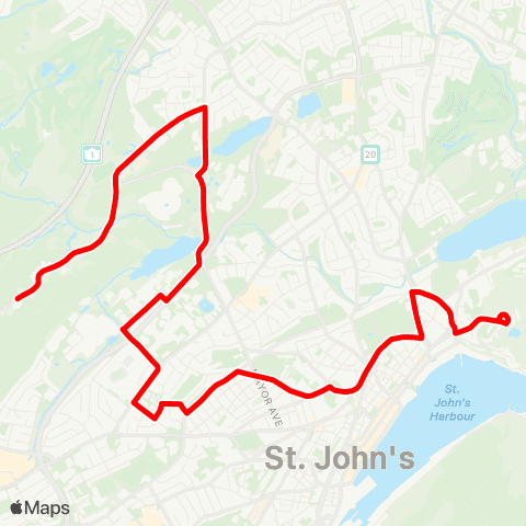 Metrobus Signal Hill / UC / Mount Scio Rd map