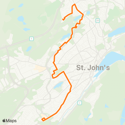 Metrobus Village - Institutes map