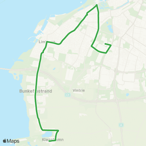 Skånetrafiken Klagshamn-Stadion map