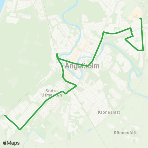 Skånetrafiken Midgården - Stationen - Kulltorp map