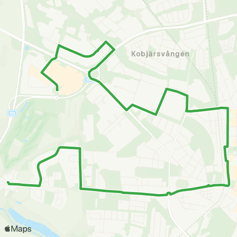Skånetrafiken Värpinge by - Lund C - Nova map